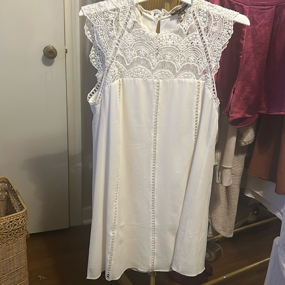White dress